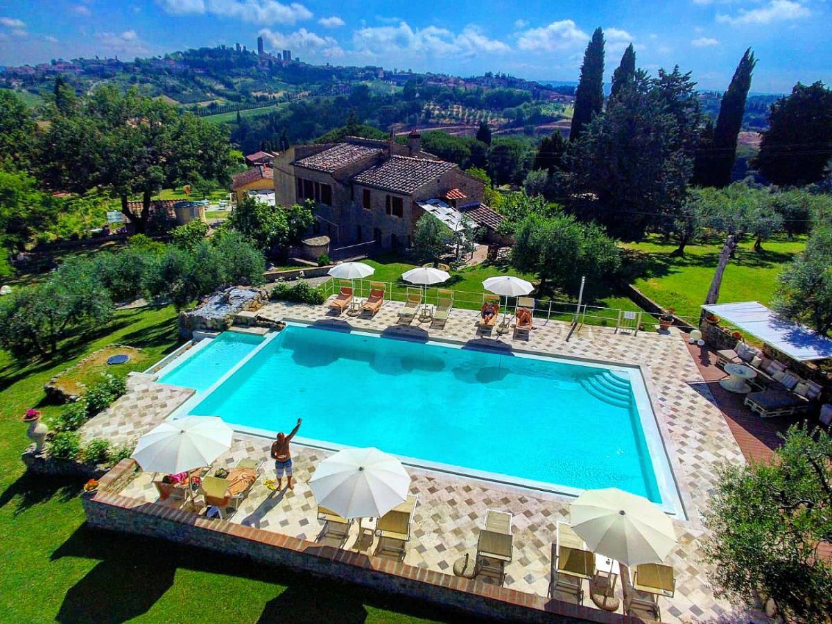Podere Bellavista Сан-Джиминьяно Экстерьер фото